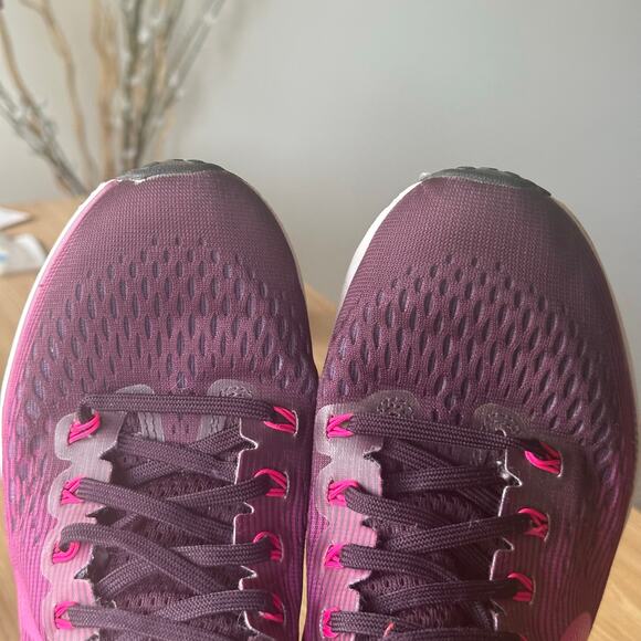 NIKE AIR ZOOM PEGASUS 34 Port Wine Size 9 Purple Sneakers Athleisure Gorpcore - Picture 7 of 12